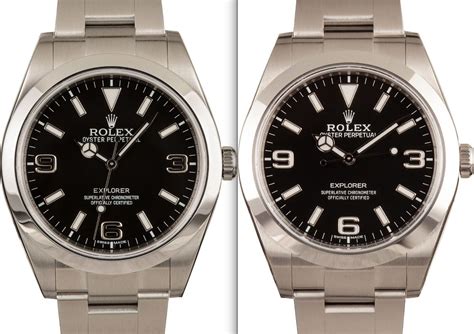 rolex explorer 21470 mk1 vs mk2|Rolex explorer 214270 dial.